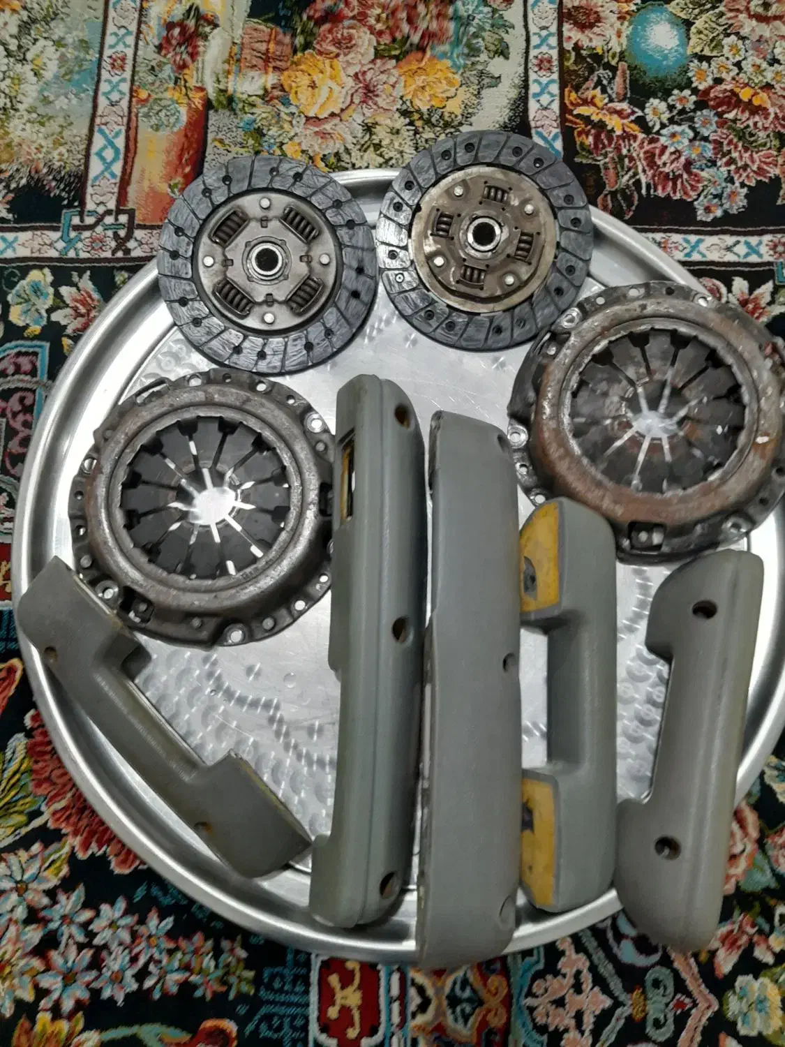 دیسک وصفحه پراید ودستگیره|قطعات یدکی و لوازم جانبی|کرمانشاه, |دیوار