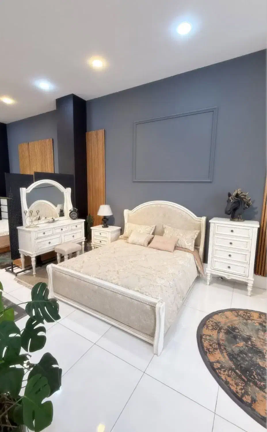 سرویس خواب پیچک|تخت و سرویس خواب|باغستان, |دیوار