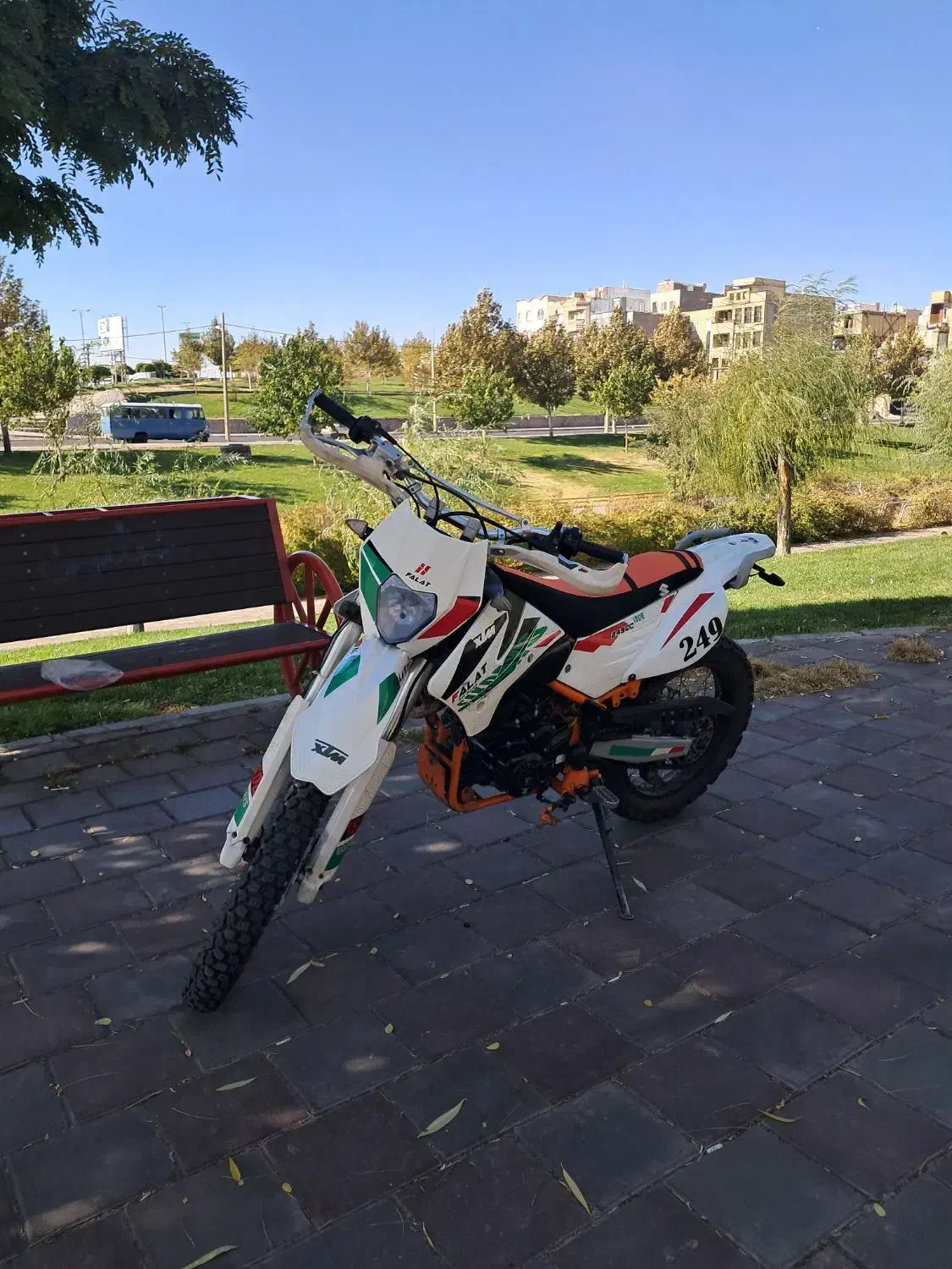 تریل ۲۵۰ فلات|موتورسیکلت|زنجان, |دیوار