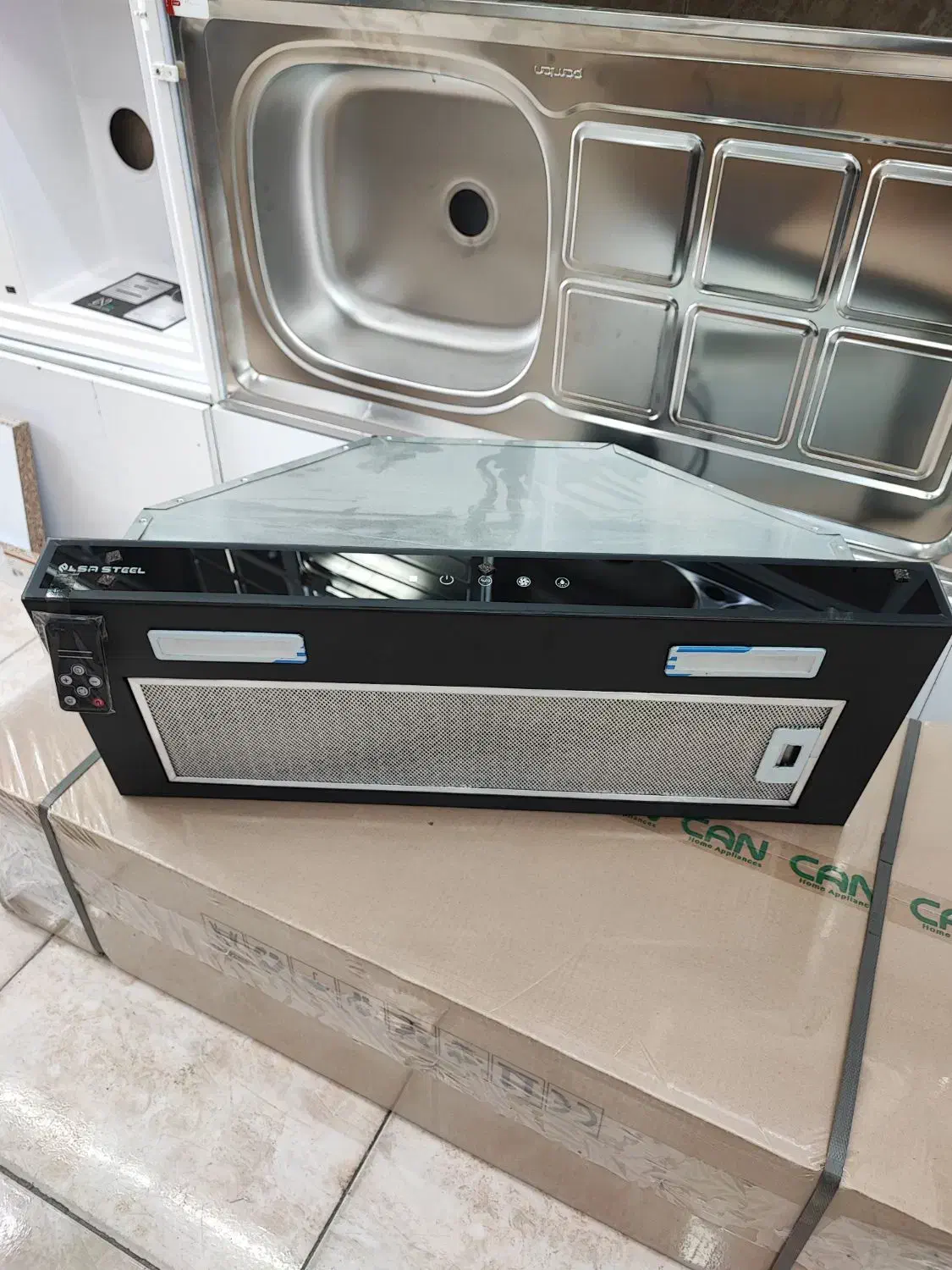 هودمخفی لمسی|هود|قم, نیروگاه|دیوار