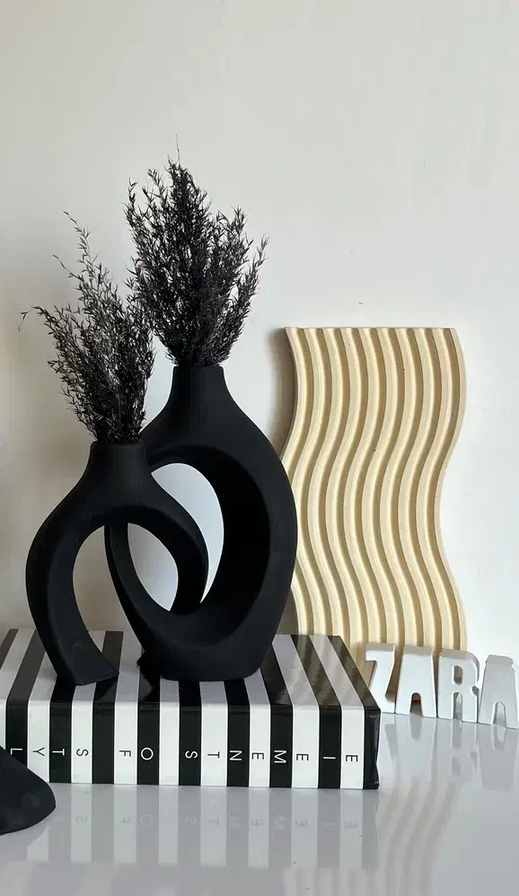 گلدان دوقلو و ...|صنایع دستی و سایر لوازم تزئینی|تاکستان, |دیوار