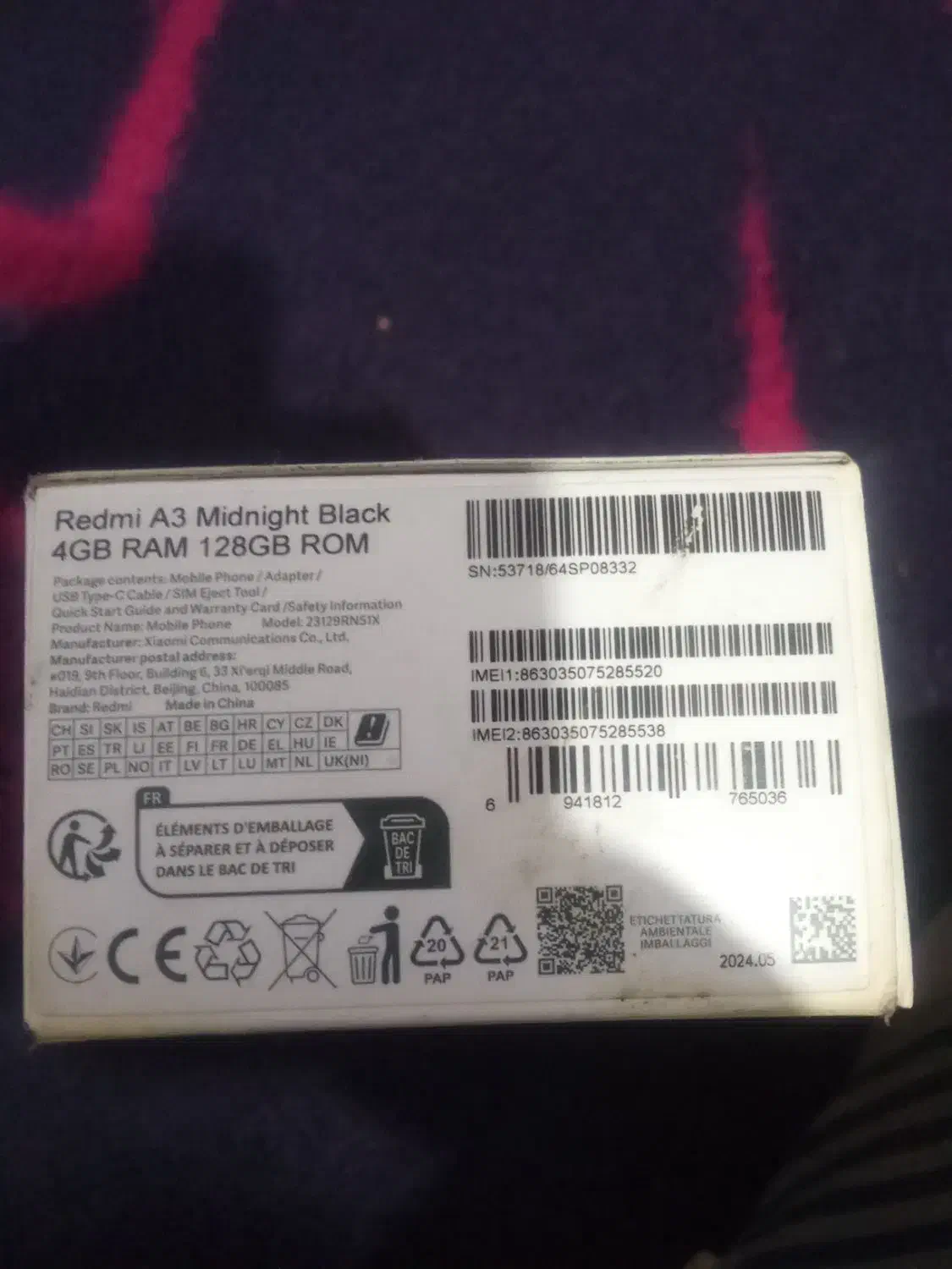 گوشی شیومی a3کارکرده سالم|موبایل|تبریز, |دیوار