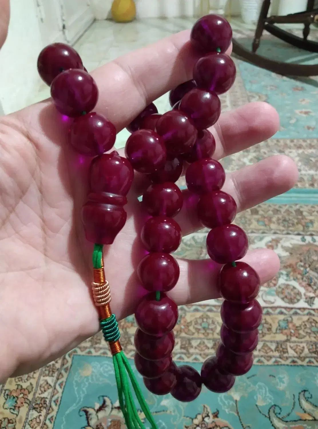 تسبیح سندلوس واقعا خوشرنگ و صدا|جواهرات|خرمآباد, |دیوار