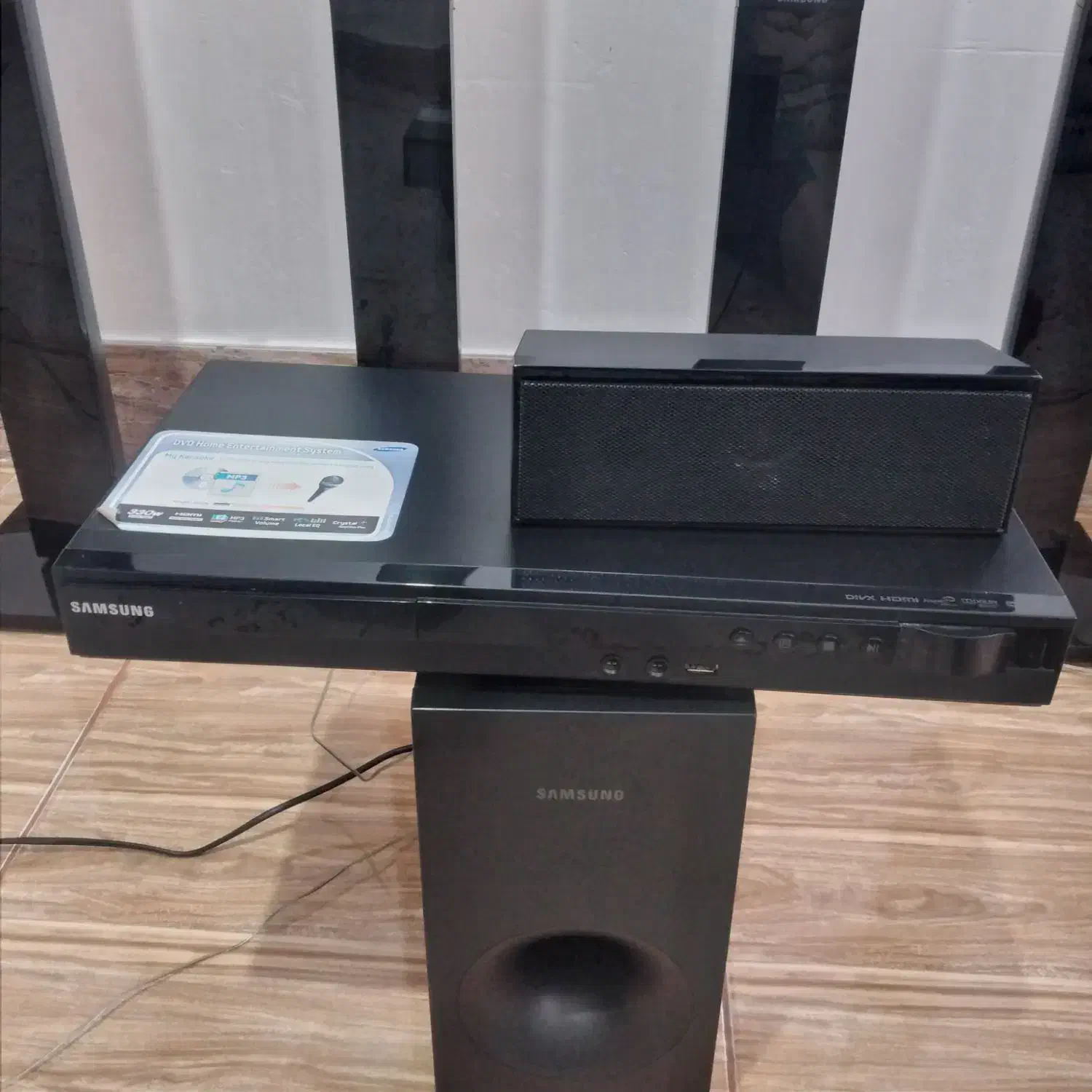 ضبط باند صوتی وتصویری با کیفیت  بسیار قوی|سیستم صوتی خانگی|فومن, |دیوار