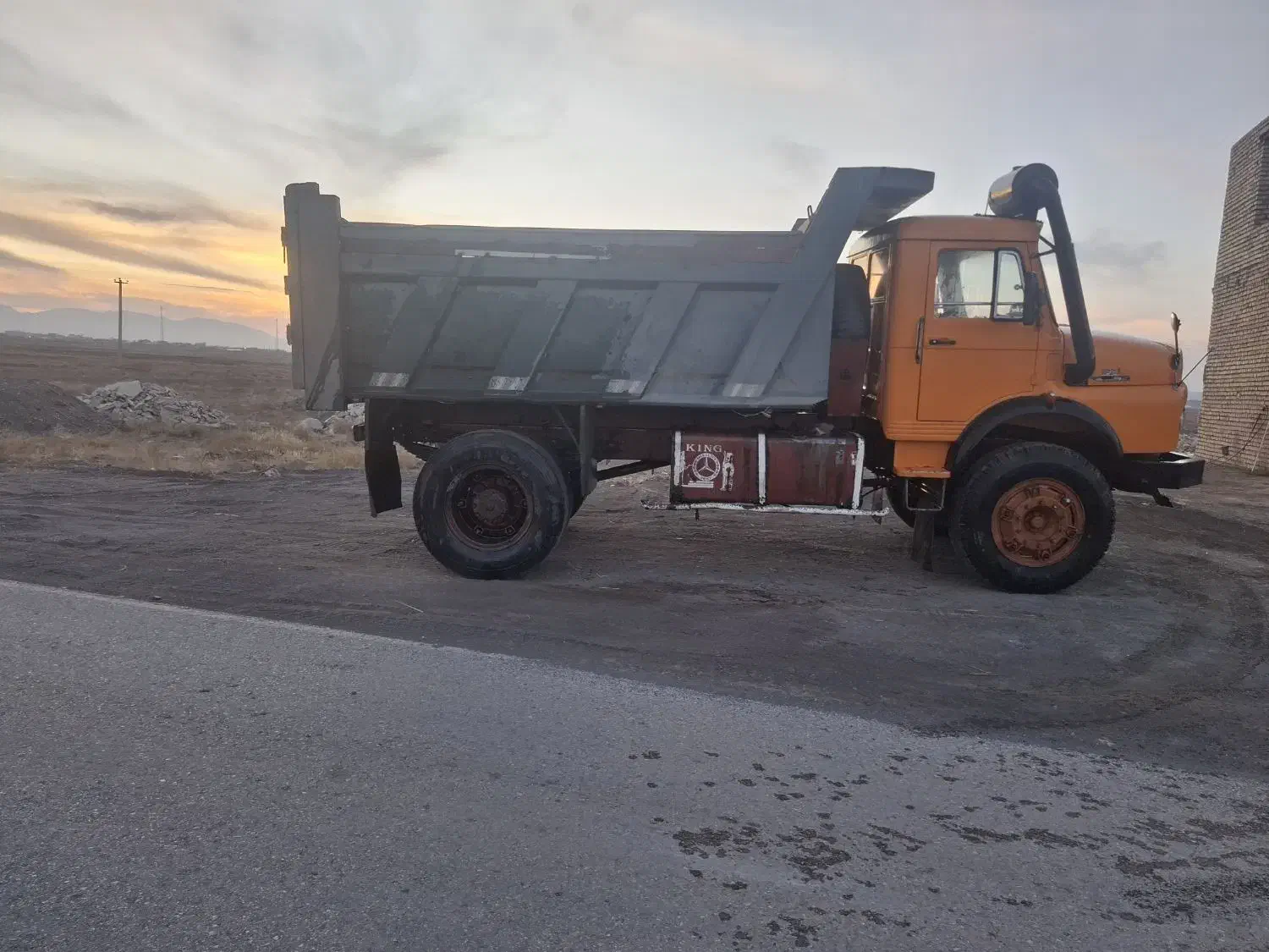 بنز کمپرسی مدل ۵۵|خودرو سنگین|نیشابور, پاستور|دیوار