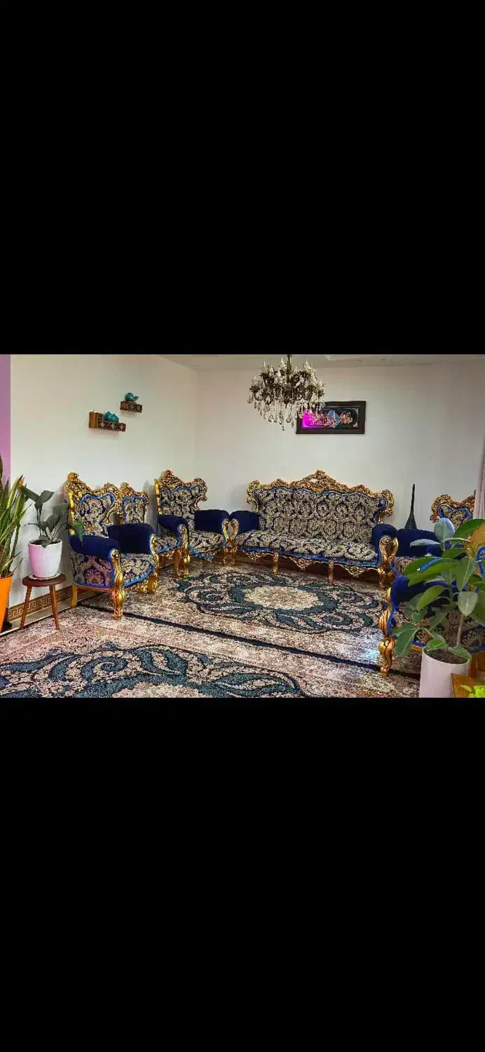 مبل سلطنتی ۹ نفره|مبلمان خانگی و میز عسلی|آبادان, |دیوار