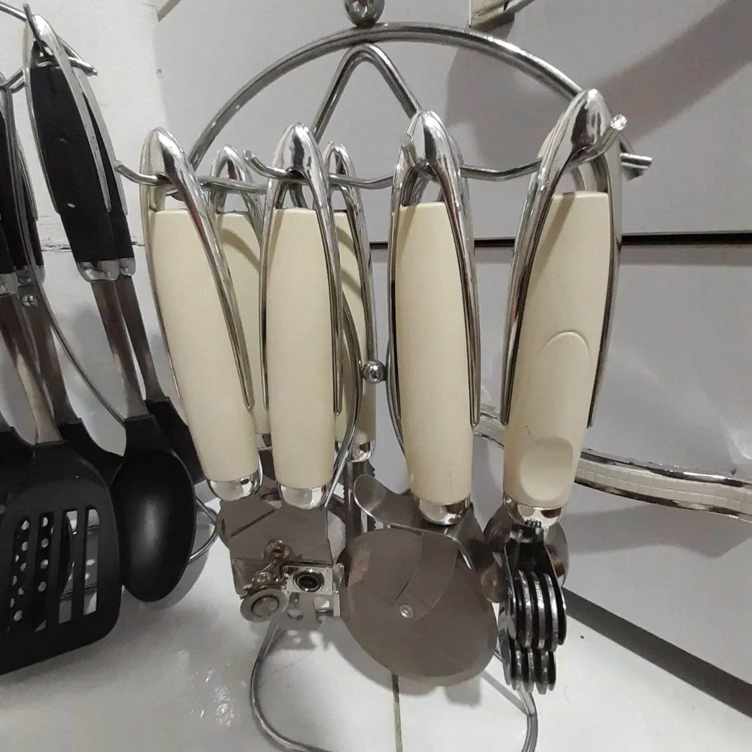 ابزار ملاقه رو میزی سینی|ظروف سرو و پذیرایی|مشهد, ایثارگران|دیوار