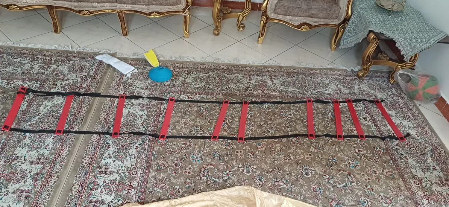 نردبان چابکی در حد نوبه طول ۲متر و ۸۰ سانت|تجهیزات ورزشی|تهران, اتابک|دیوار