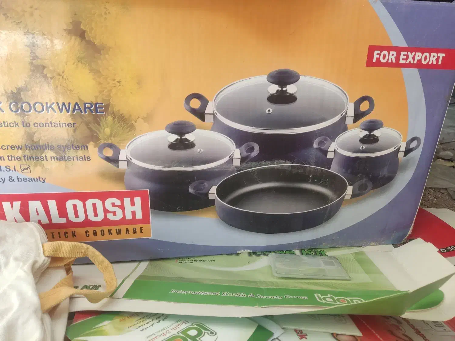 فروش سرویس قابلمه تفلون|ظروف پختوپز|شهرضا, |دیوار