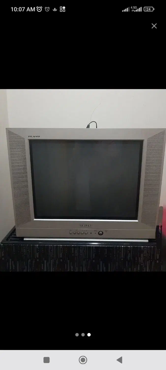 تلویزیون صفحه تخت سامسونگ پلانو 21  میز TV فرفورژه|تلویزیون و پروژکتور|کرج, گوهردشت|دیوار