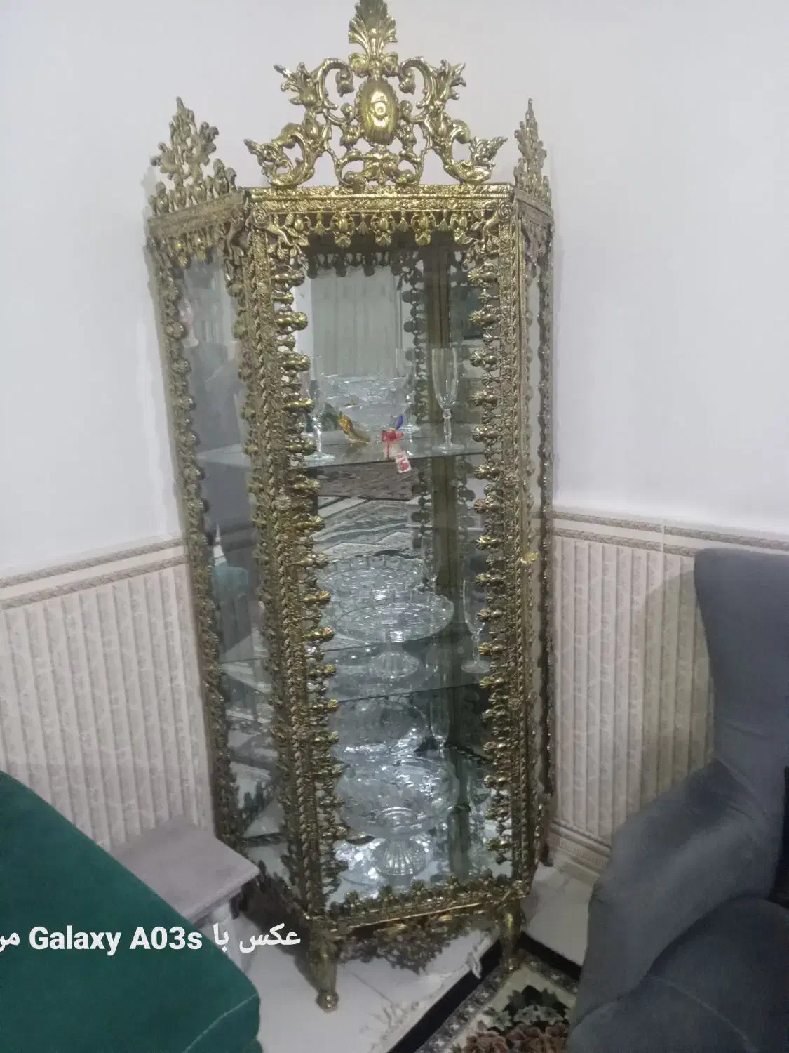 بوفه برنز سنگین|بوفه، ویترین، کنسول|مشگین شهر, |دیوار