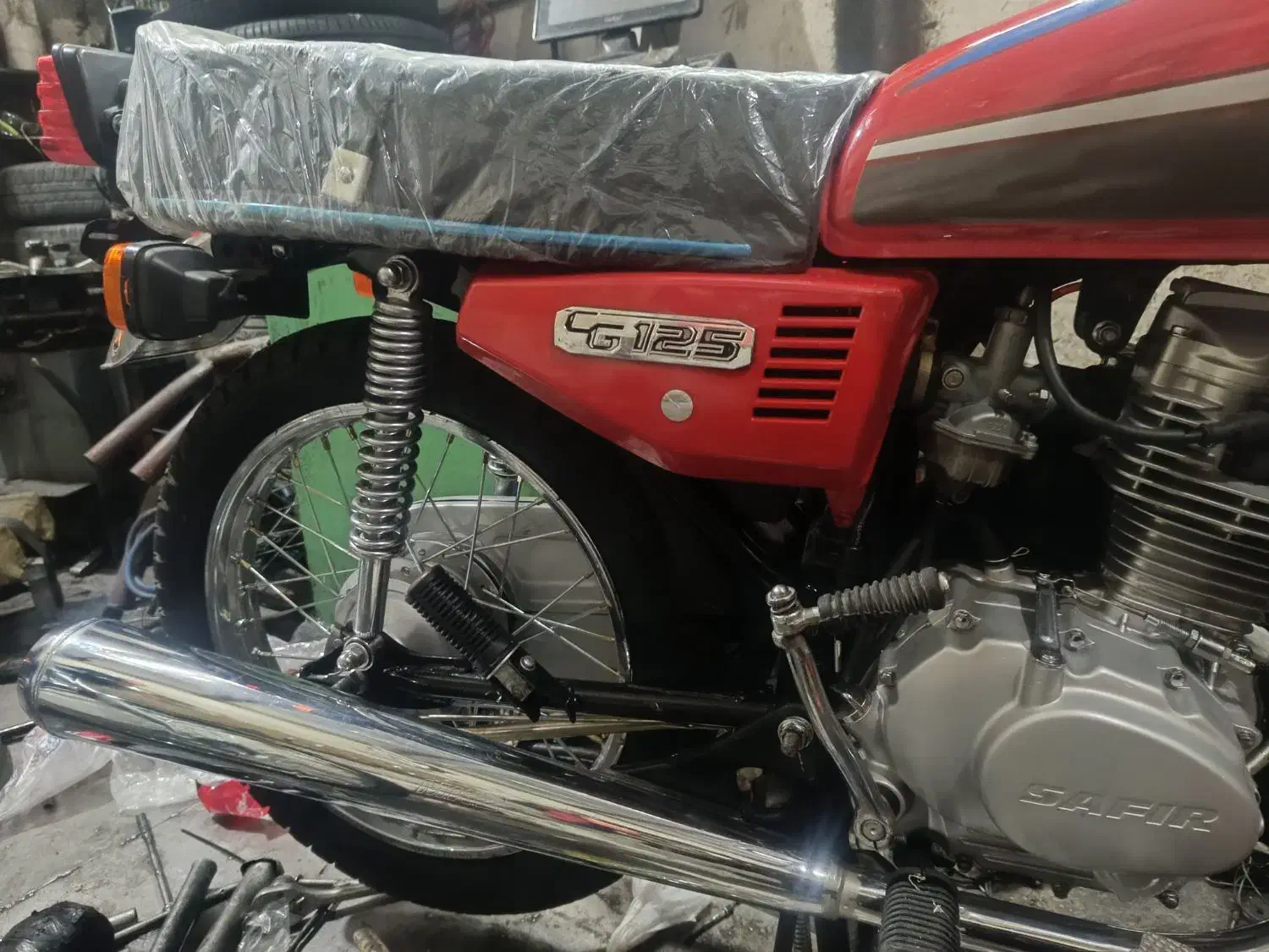 موتور|موتورسیکلت|شوشتر, |دیوار