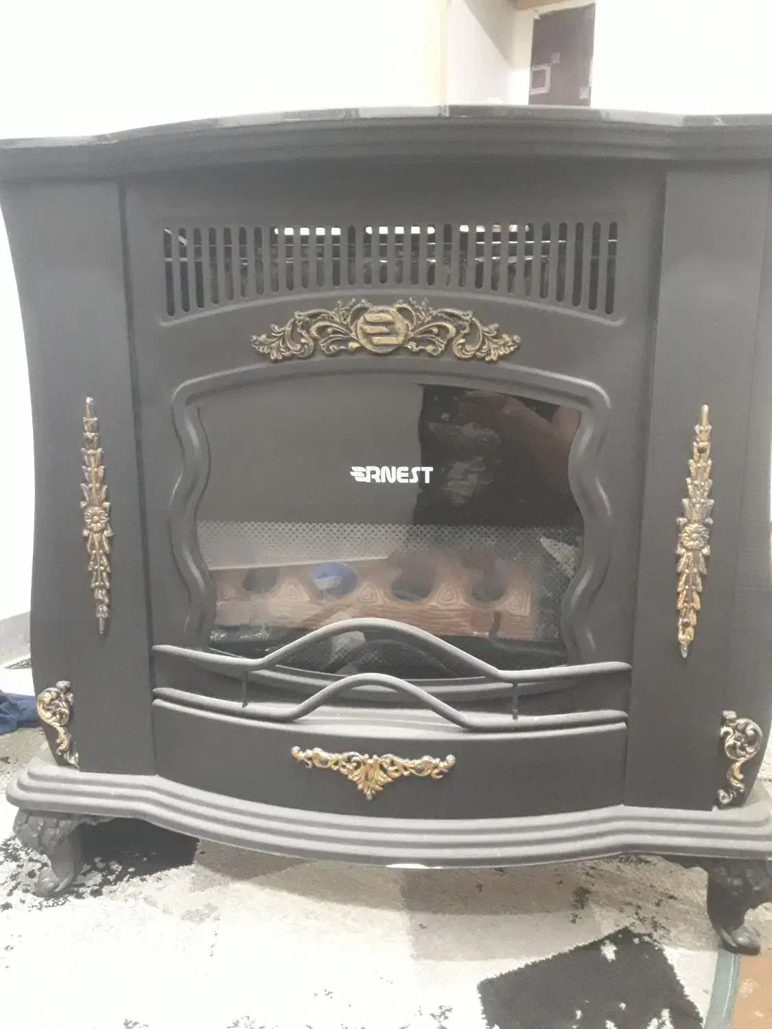 بخاری شومینه ارنست یک سال کار کرده|بخاری، هیتر، شومینه|شوشتر, |دیوار