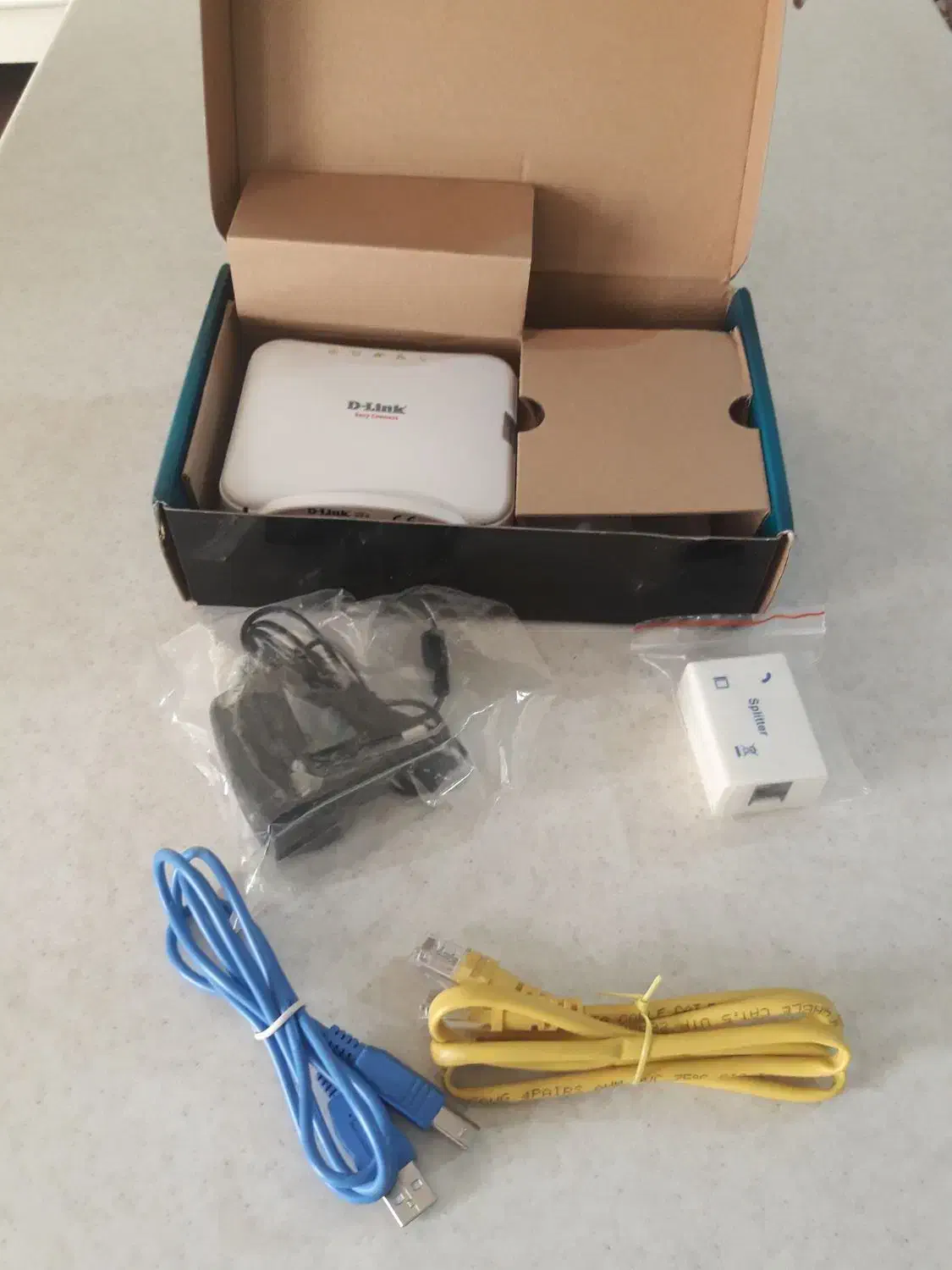 مودمADSL سالم وآکبند(زیرقیمت)|مودم و تجهیزات شبکه|تهران, فلاح|دیوار