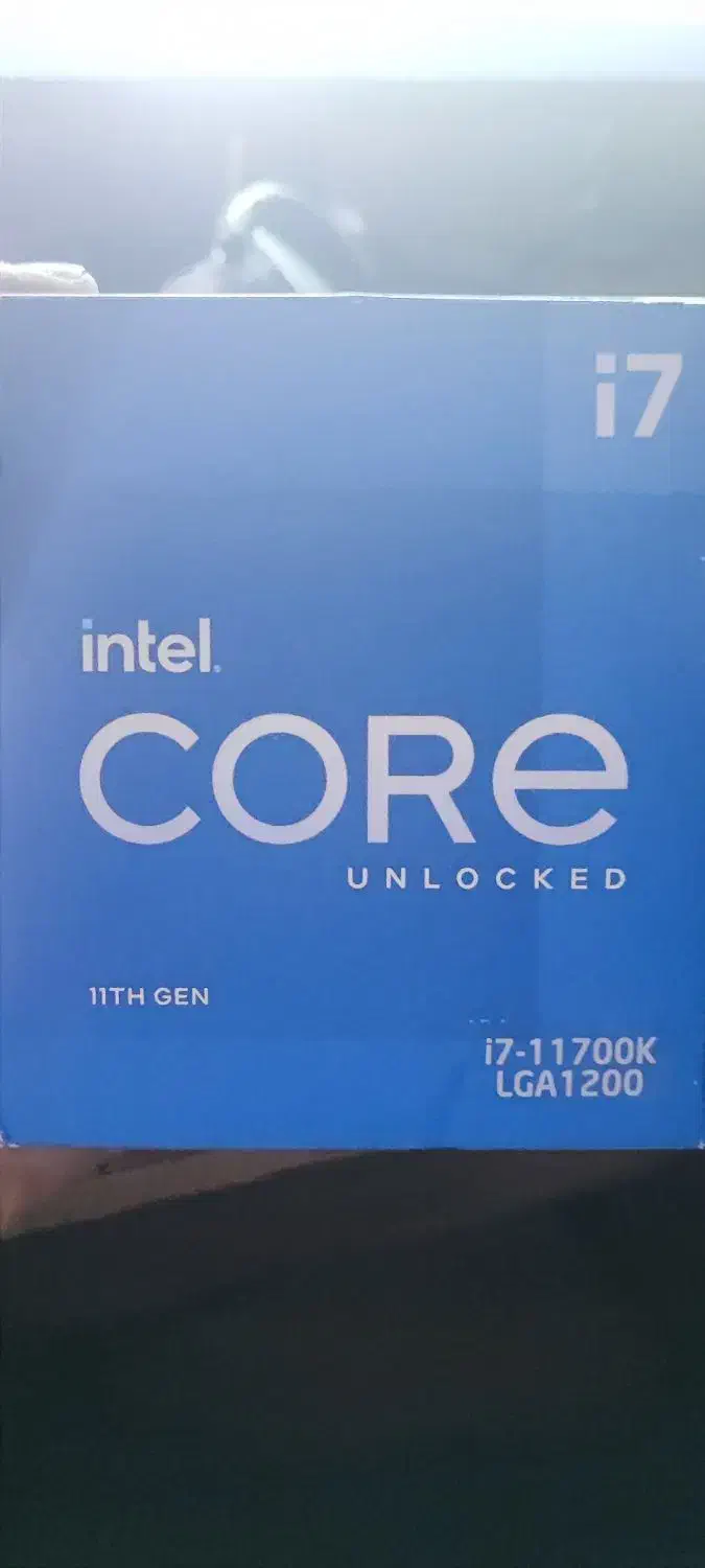 پردازنده intel i7 11700k box اکبند|قطعات و لوازم جانبی رایانه|تهران, درب دوم|دیوار