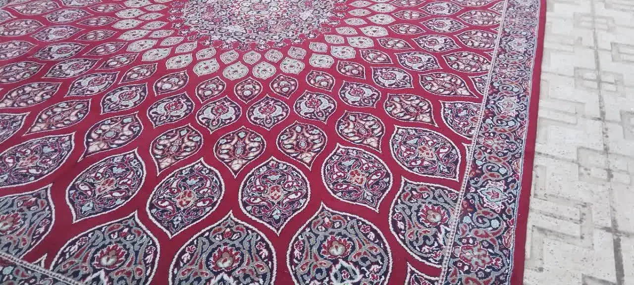 فرش ماشینی ۱۲ متری|فرش|میانه, |دیوار