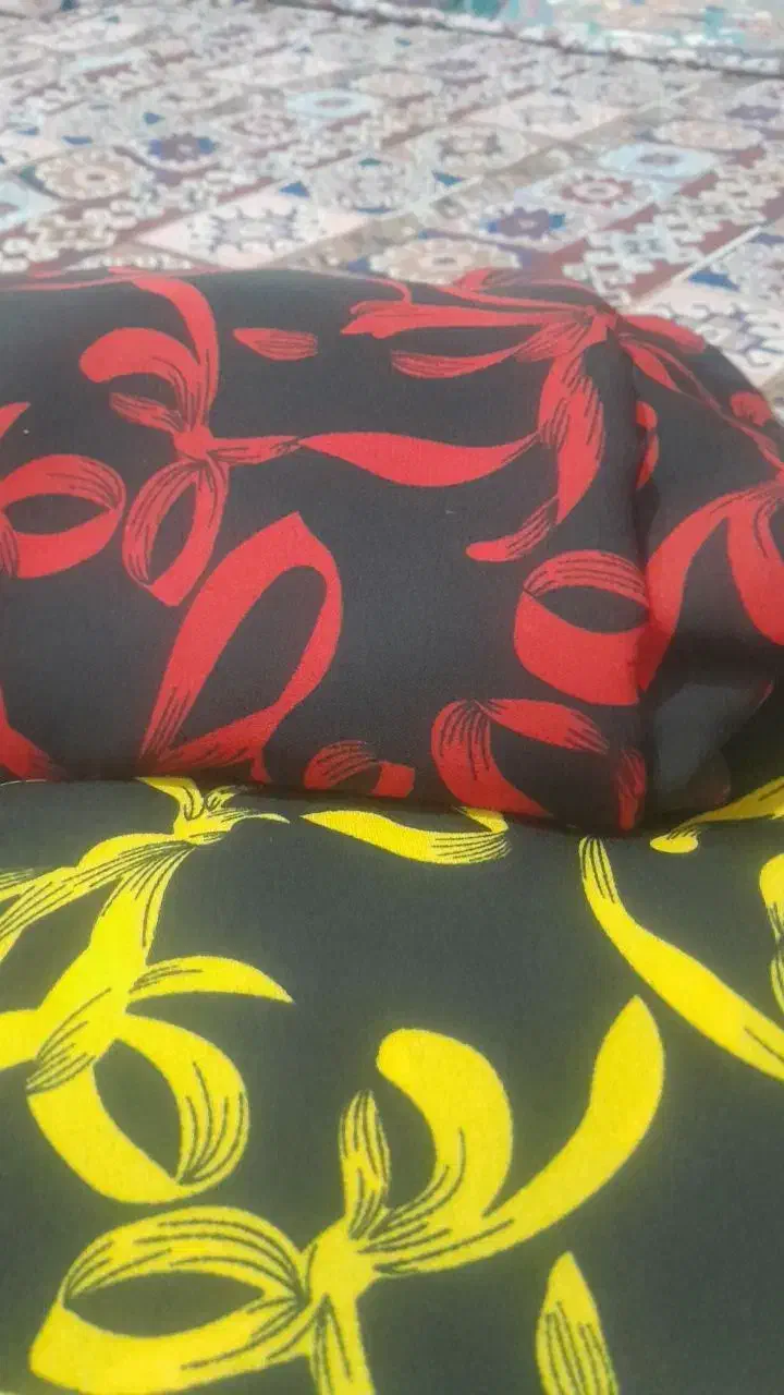 انواع پارچه کرپ حریر وکریشه|لباس|خرمآباد, |دیوار