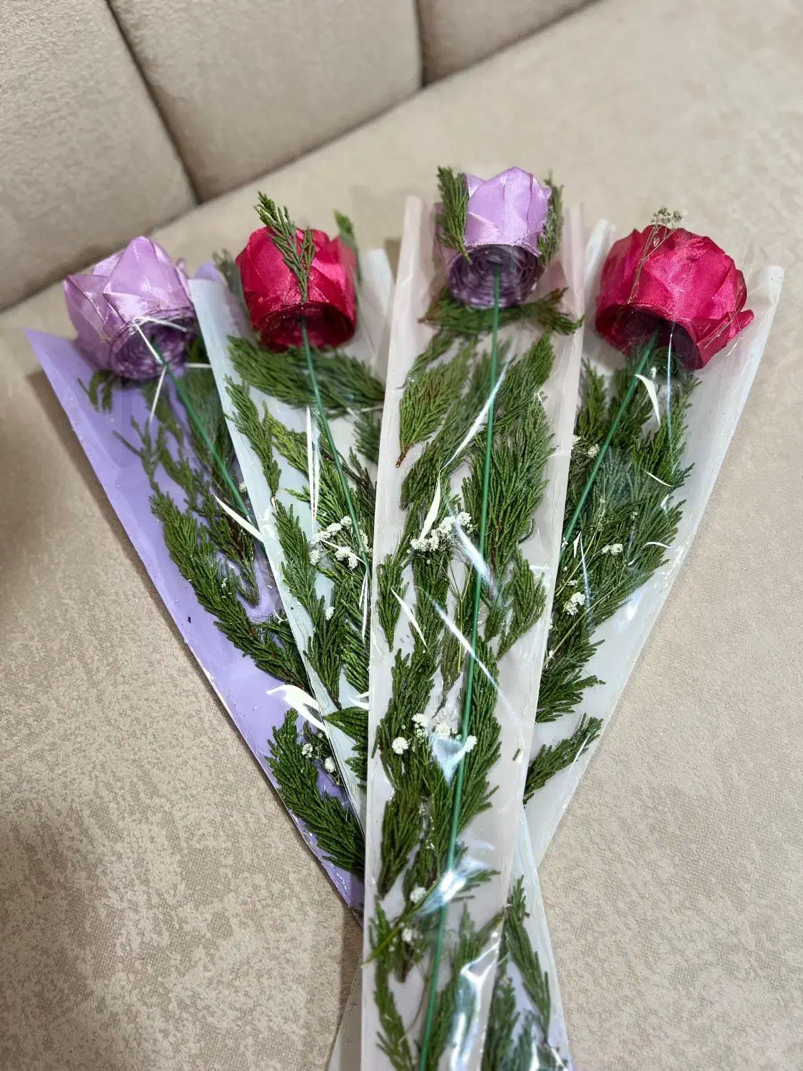 سفارش باکس و دسته گل های روبانی|گل مصنوعی|امیدیه, |دیوار