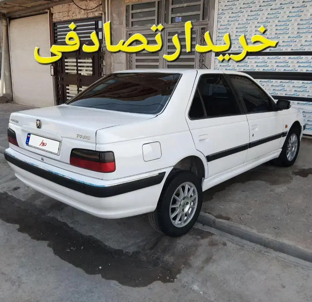 پارس۴۰۰ معاوضه وخریدنقدی خودروتصادفی|خودرو سواری و وانت|قم, باغ شازده|دیوار