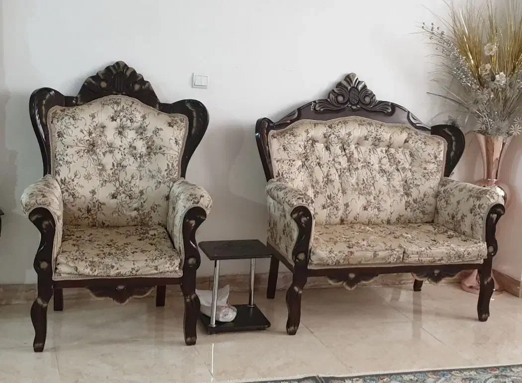 مبل وایینه شمعدان|مبلمان خانگی و میز عسلی|تهران, قاسم‌آباد|دیوار