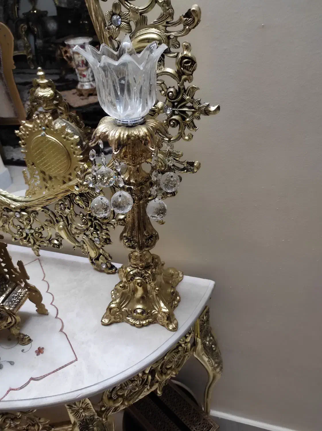 آیینه و شمعدان|آینه|اصفهان, تیران|دیوار