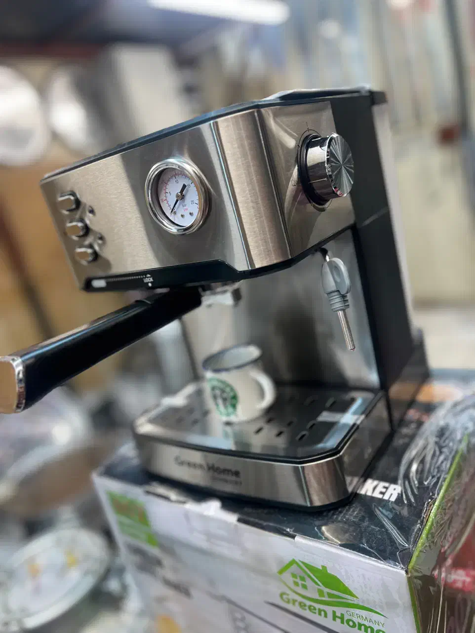 دستگاه قهوه ساز گریین هوم المان|سماور، چایساز، قهوهساز|شیراز, بازار|دیوار