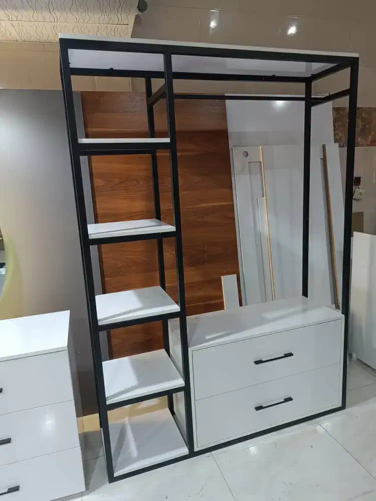 رگال لباس فلزی و ام دی افی|جاکفشی، کمد، دراور|نظرآباد, نظرآباد|دیوار