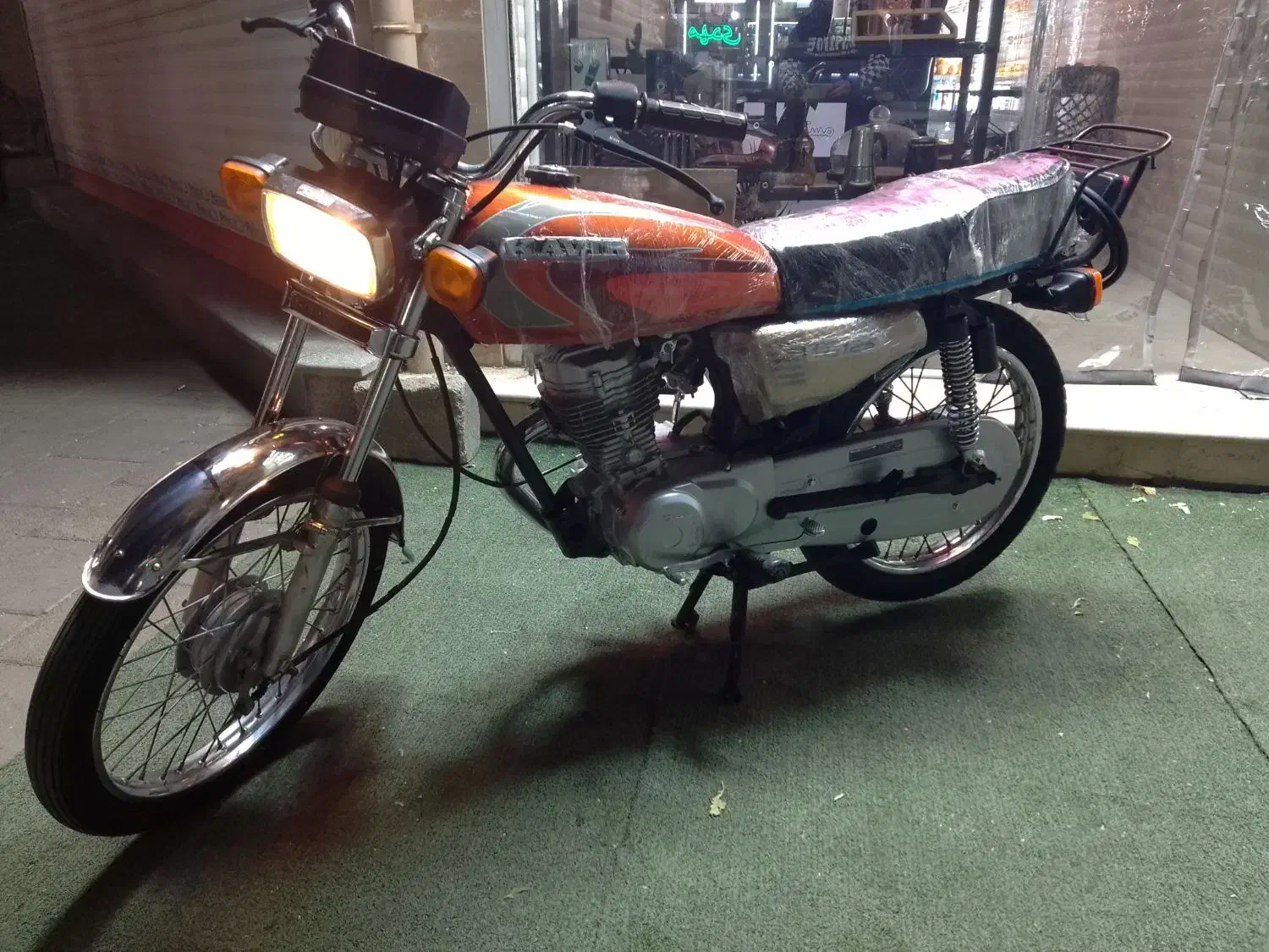 125ccمدل1387 مزایده ای|موتورسیکلت|میاندوآب, |دیوار