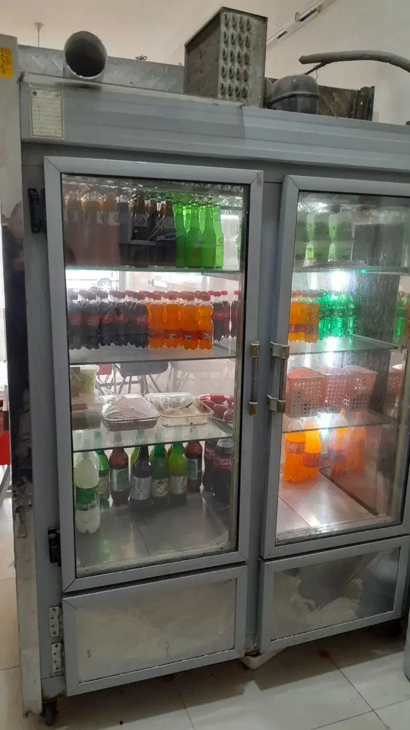 یخچال تمام استیل و فر سانویچی|کافیشاپ و رستوران|بجنورد, |دیوار