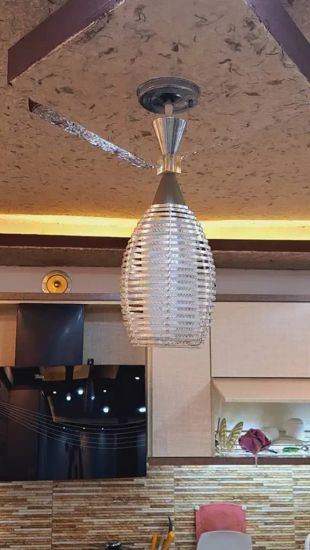 لوستر|لوستر و چراغ آویز|رشت, ترمینال|دیوار