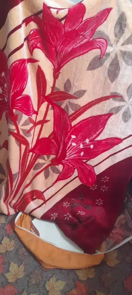 پتوی گلبافت یک نفره|رختخواب، بالش، پتو|رشت, معلولین|دیوار