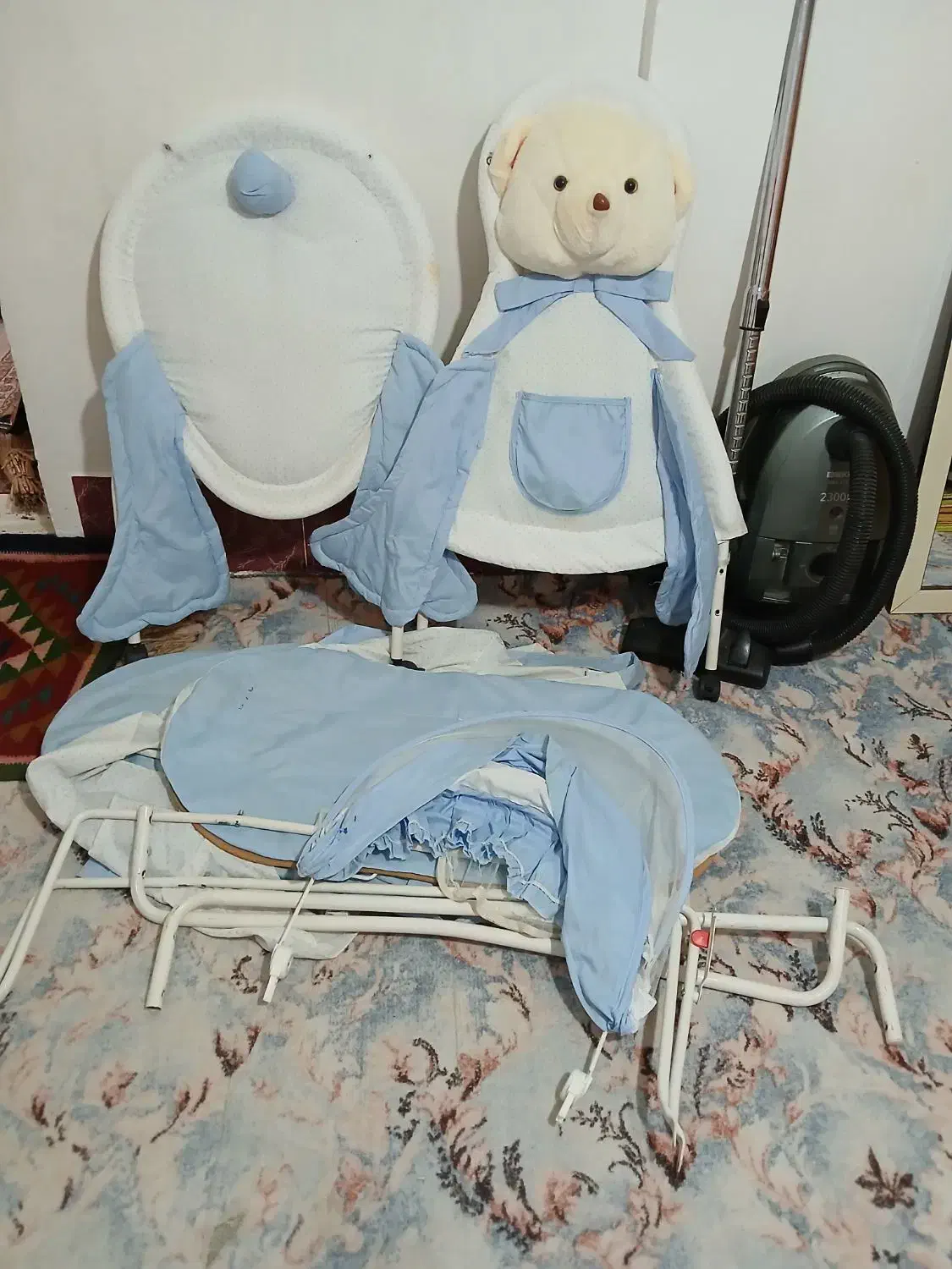 گهواره نو کالسکهای تر تمیز|تخت و سرویس خواب|کوهدشت, |دیوار