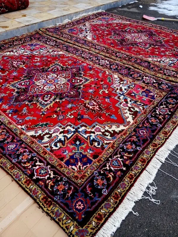 یک جفت فرش ۶ متری هریس|فرش|تبریز, |دیوار