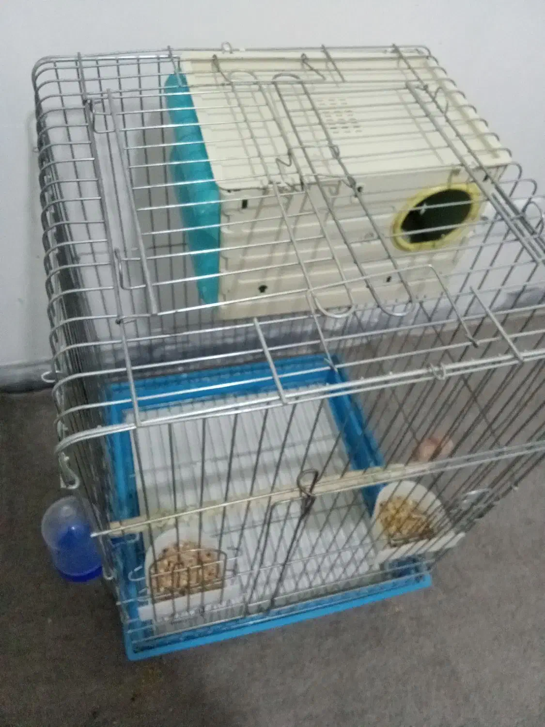 قفس کاسکویی بزرگ و کوچک با لانه و لوازم|لوازم جانبی حیوانات|همدان, |دیوار