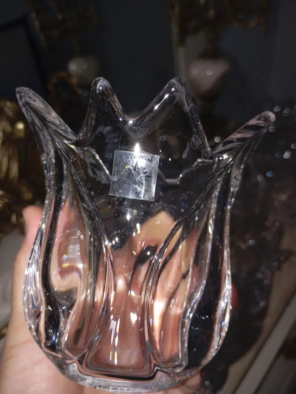 11تا لاله لوستر وارداتی کریستال شفاف|لوستر و چراغ آویز|تهران, کیانشهر|دیوار