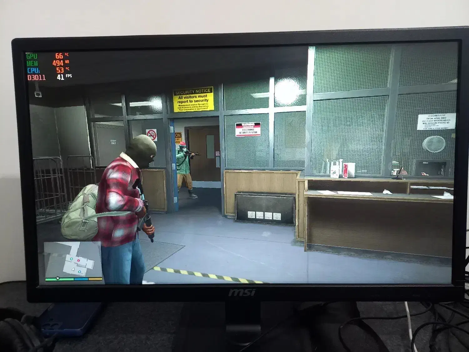 مینی کیس HP + مانیتور ۲۲ اینج MSI|رایانه رومیزی|رضوانشهر, |دیوار