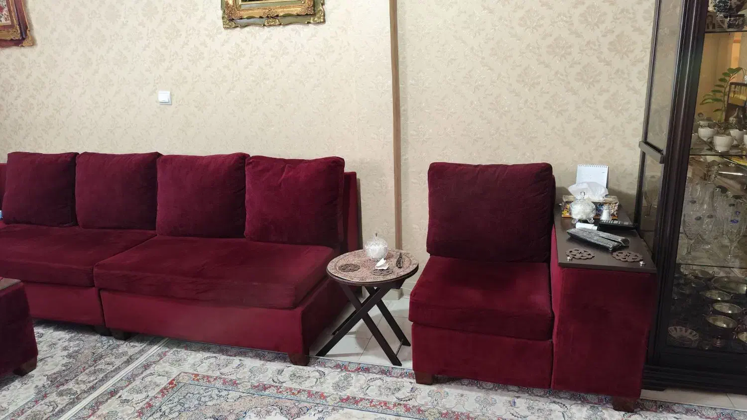 مبل راحتی ۹ نفره|مبلمان خانگی و میز عسلی|تهران, سلیمانی|دیوار