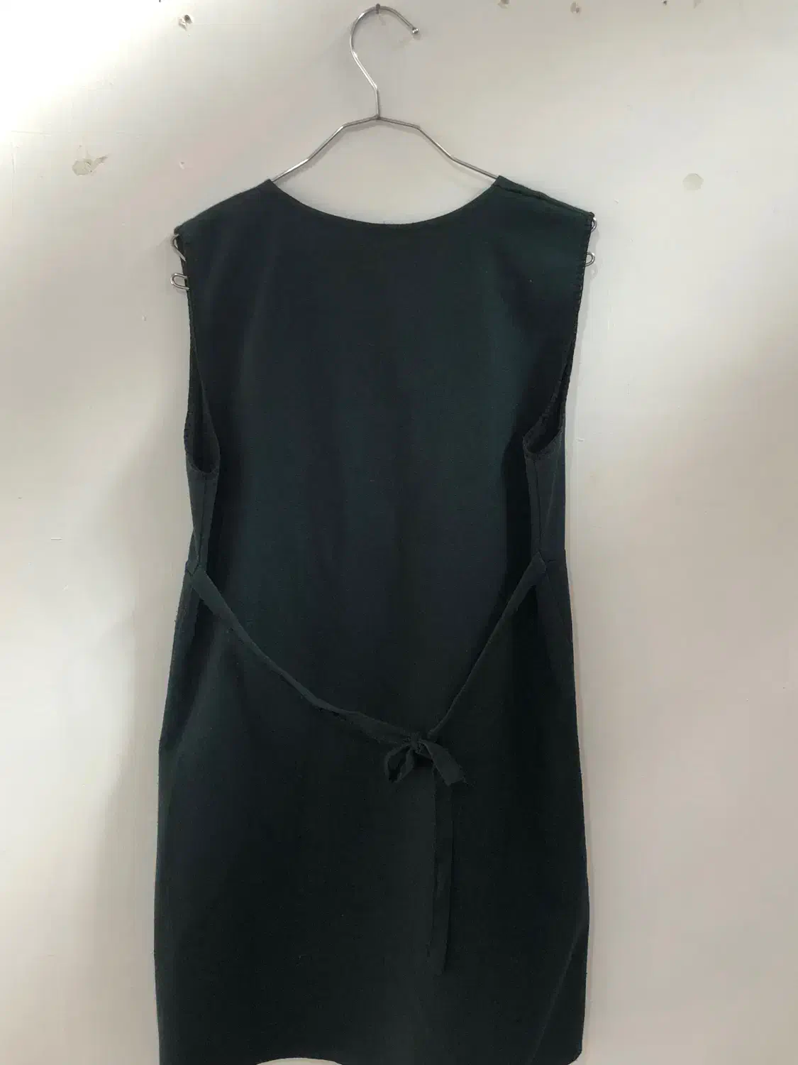 سارافون زیبا سبز رنگ و دکمه دار|لباس|ساری, |دیوار