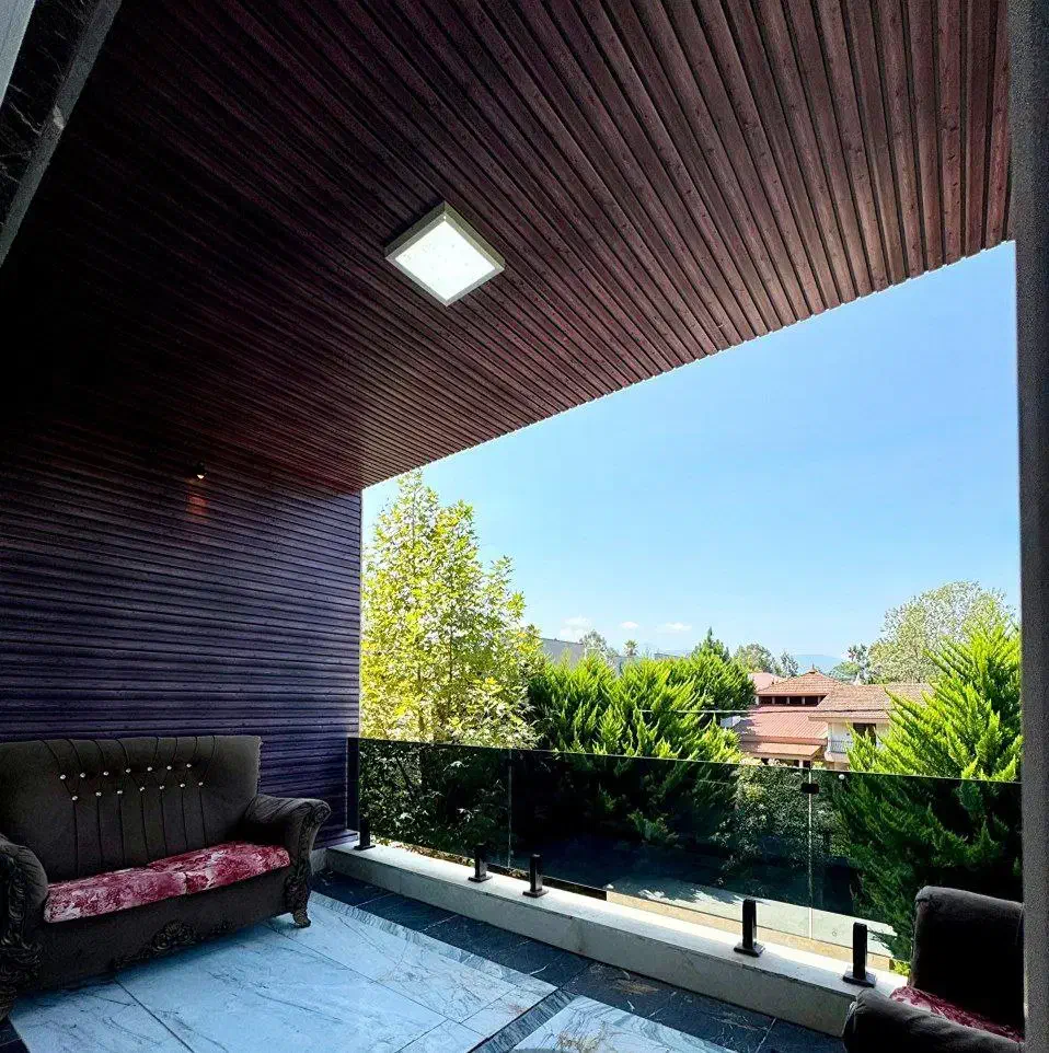 کد 80 ویلا روفگاردن کاملا فرنیش با استخر و آبنما|فروش خانه و ویلا|نوشهر, |دیوار