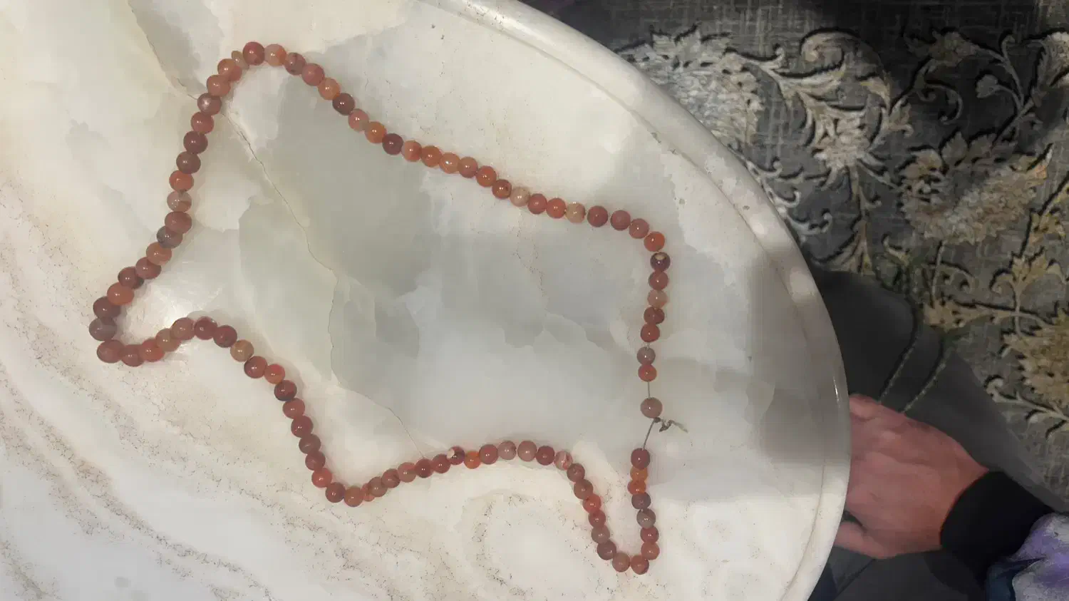 تسبیح شاه مقصود وعقیق|کلکسیون اشیاء عتیقه|تهران, حکیمیه|دیوار