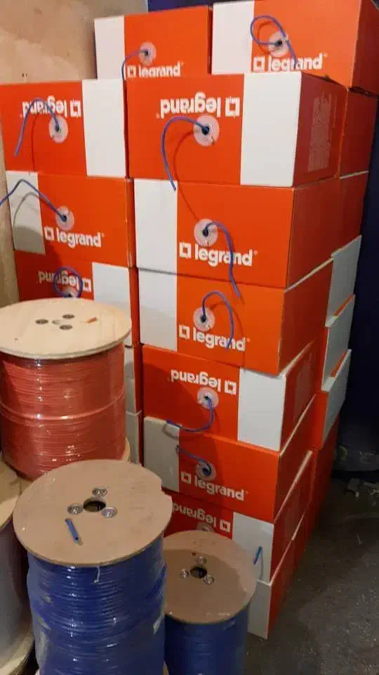 کابل شبکه cat6 utp لگراند روکش pvc کلاف 305 متری|مودم و تجهیزات شبکه|تهران, لاله زار|دیوار