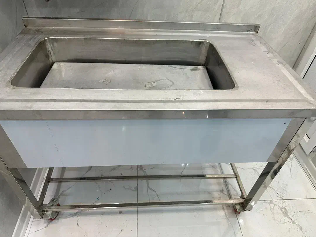 سینک شستشو استیل متحرک رستورانی|کافی‌شاپ و رستوران|رشت, شهریاران|دیوار