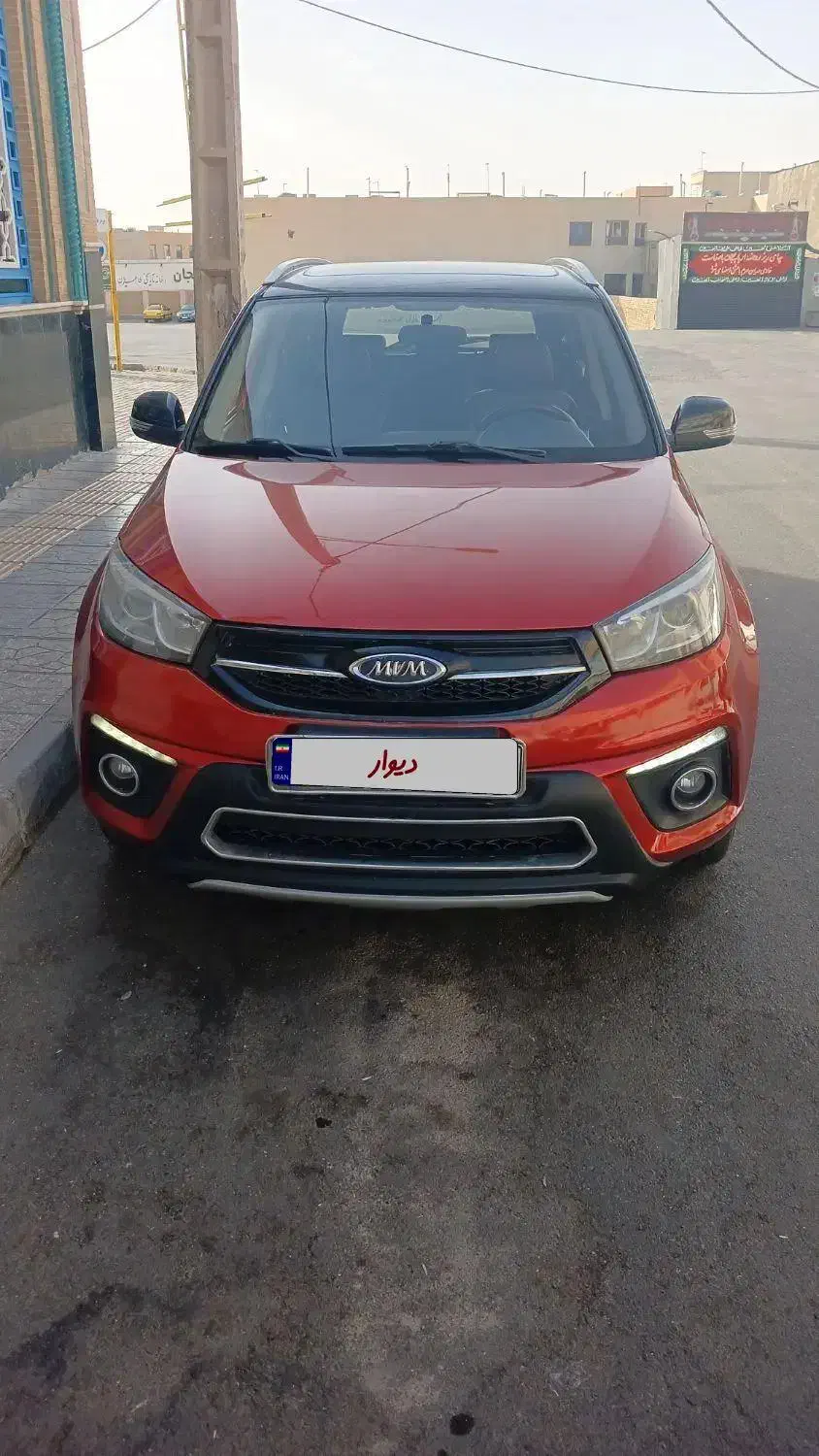 فروش .خودرو ام وی ام.مدل ۱۳۹۶.قرمز.|خودرو سواری و وانت|ساری, |دیوار