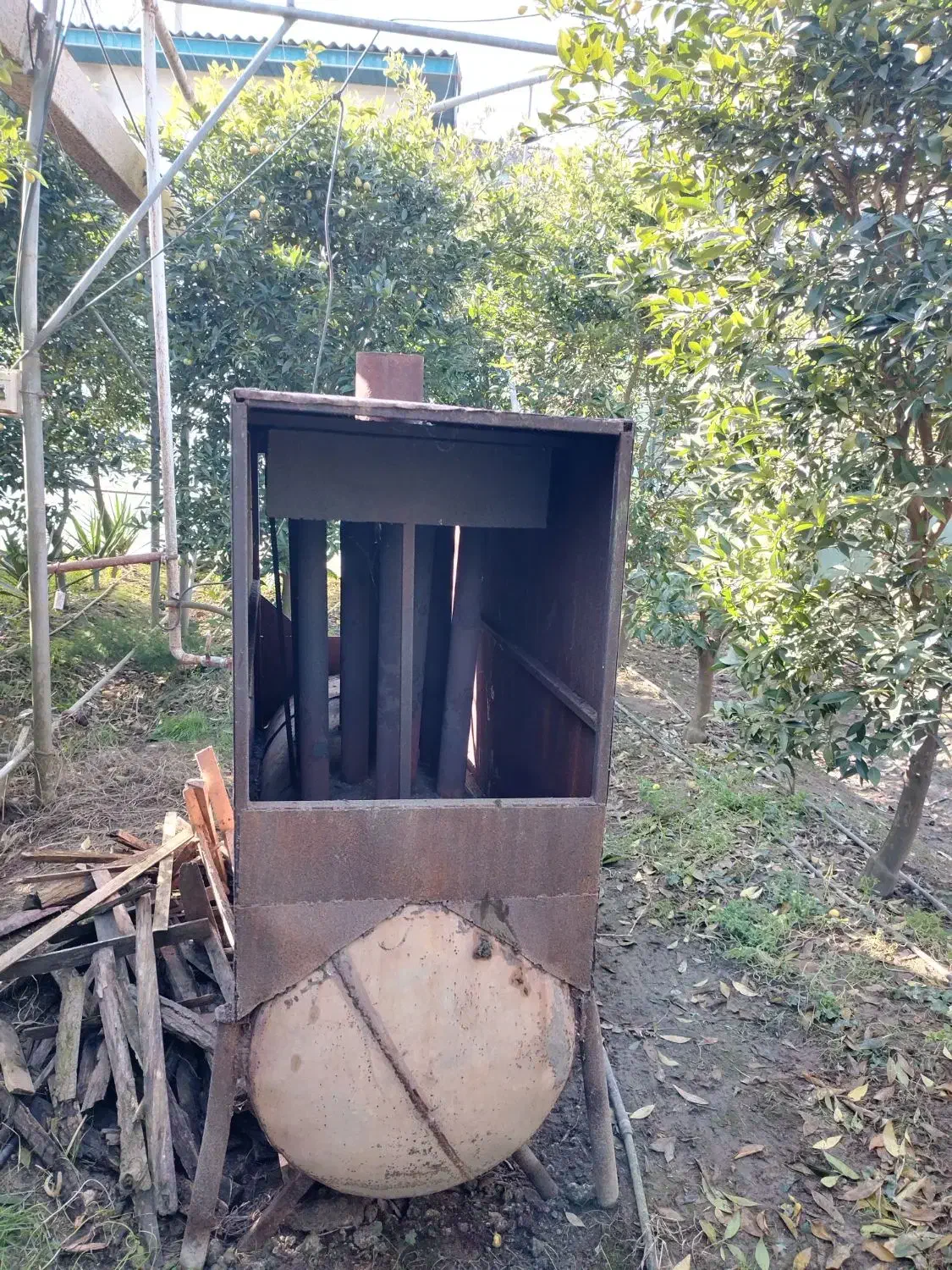 هیتر گلخانه. مرغداری|بخاری، هیتر، شومینه|آمل, |دیوار