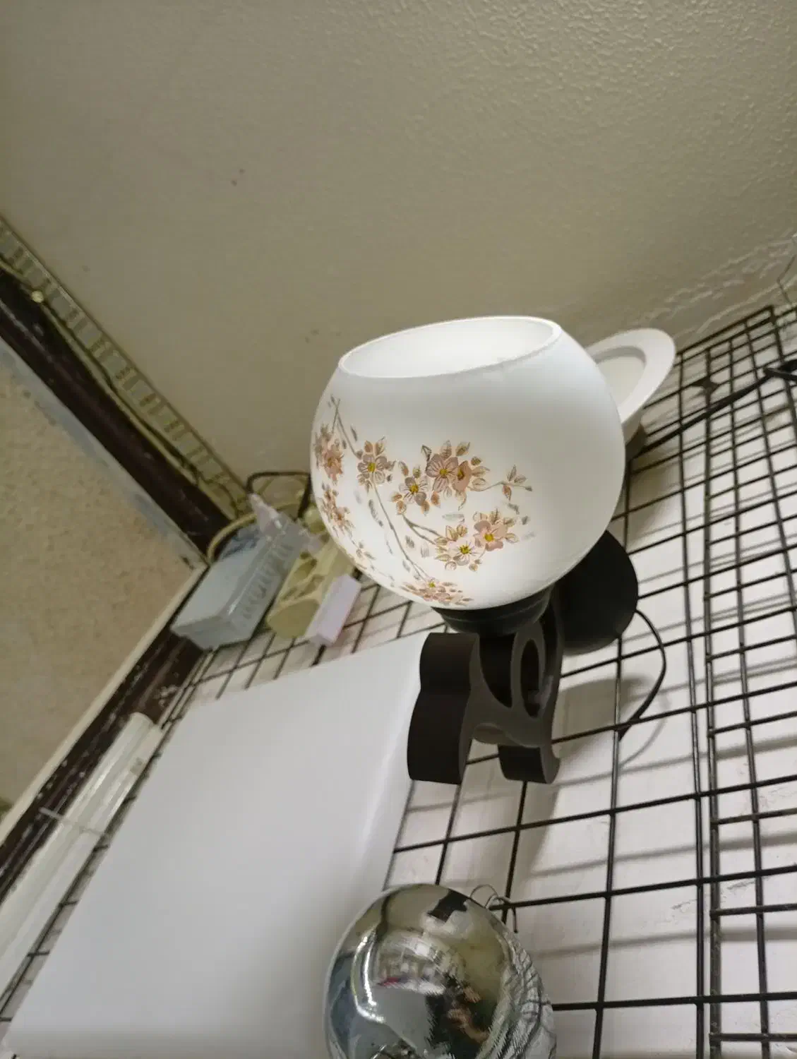 لوستر۲شاخه استیل .... دیوار کوب طرح چوب|لوستر و چراغ آویز|کرج, برغان|دیوار