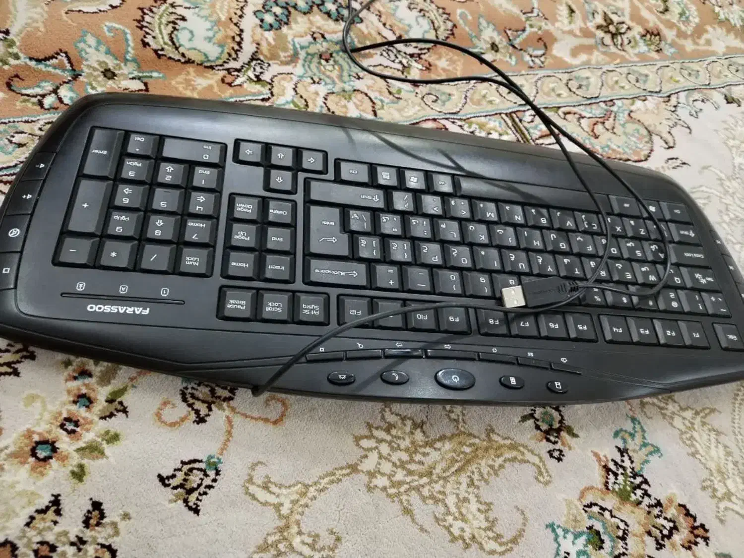 کبورد|قطعات و لوازم جانبی رایانه|کاشان, شهرک خاتم الانبیا (مسکن ملی کاشان)|دیوار