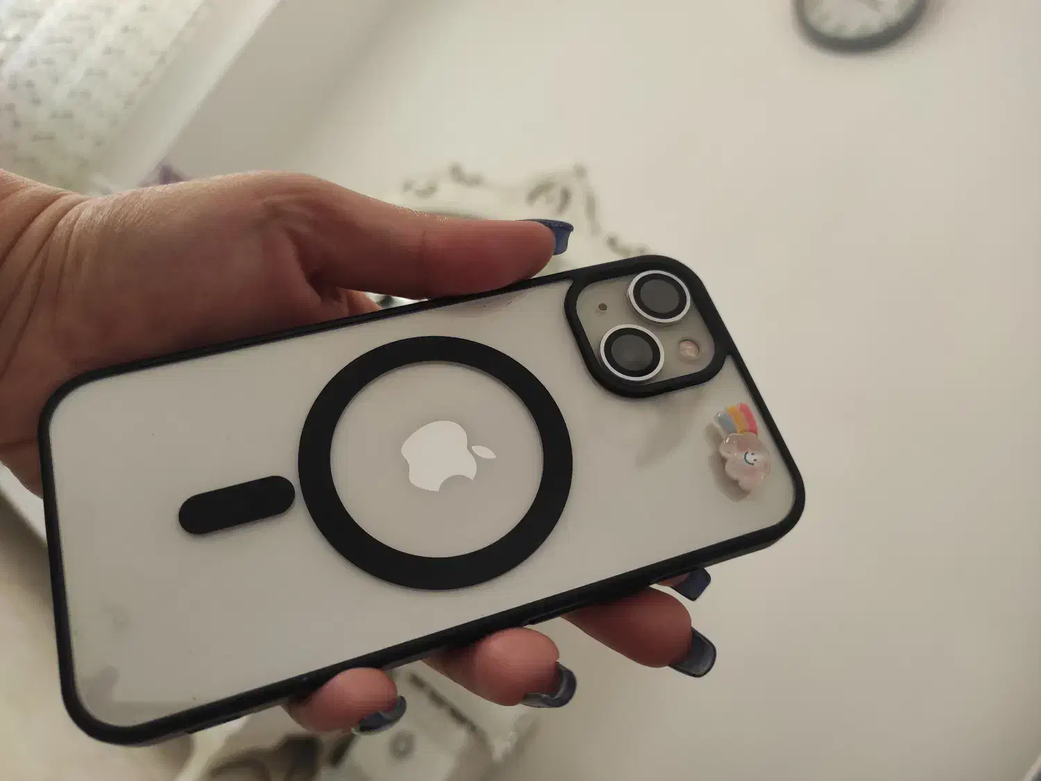 آیفون ۱۲۸گیگ دوسیم سفید|موبایل|آبیک, |دیوار