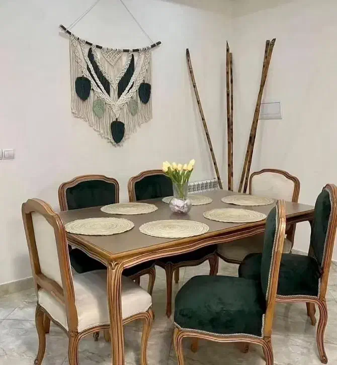 نهارخوری فرانسوی|میز و صندلی غذاخوری|مشهد, ایثارگران|دیوار