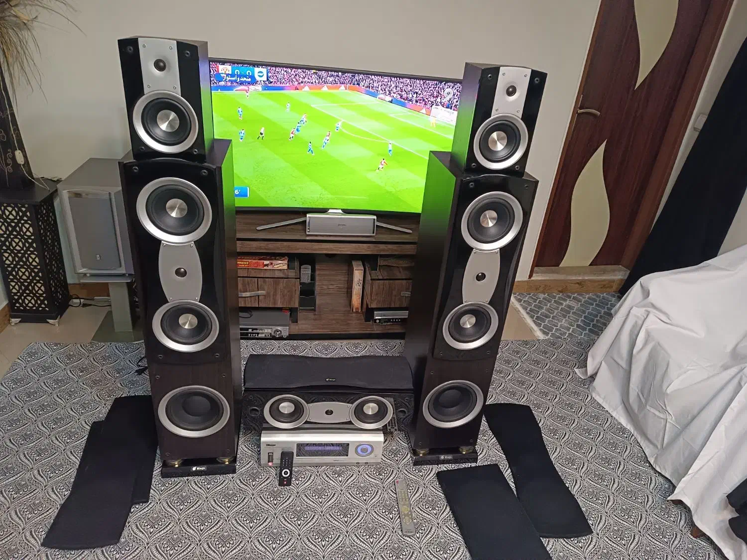 سیستم حرفه ای قدرتمند Mingo بلوتوث و فلش خور|سیستم صوتی خانگی|تهران, هفت چنار|دیوار