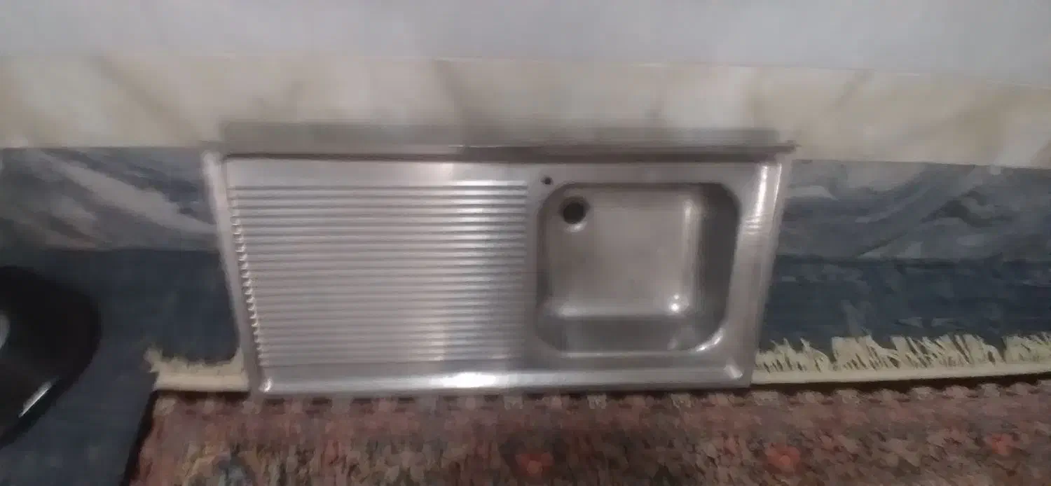 سینگ ظرف شوی|آب‌چکان و نظم‌دهنده ظروف|قم, علی آباد سعدگان|دیوار